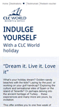 Mobile Screenshot of clcindulgeyourself.com